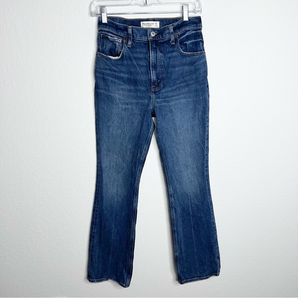 Abercrombie & Fitch the 70s vintage flare ultra high rise jean size 26 2 Short C